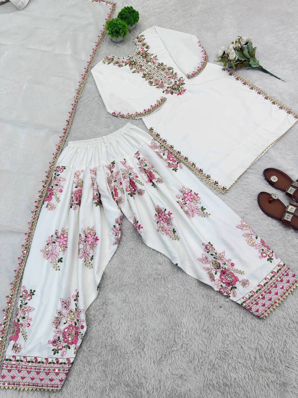 French Crepe Farshi Set