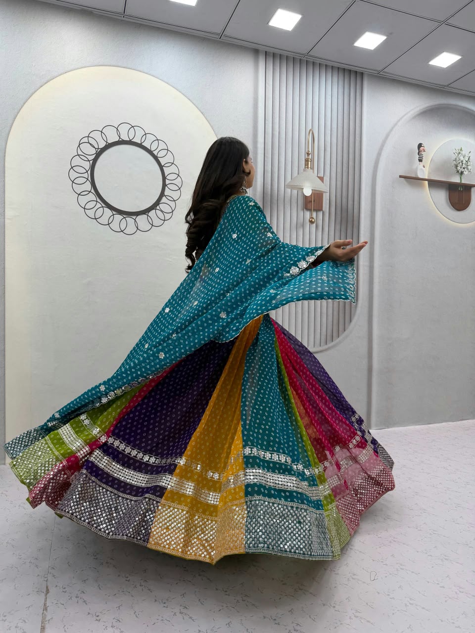 Georgette 7MM Shivansh Lehenga