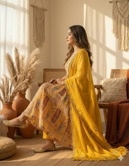Dreamy Charm Modal Satin Dress Set