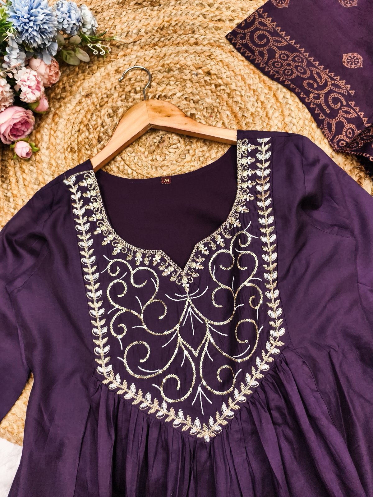 Vanya Grace Chanderi Silk Kurta Set