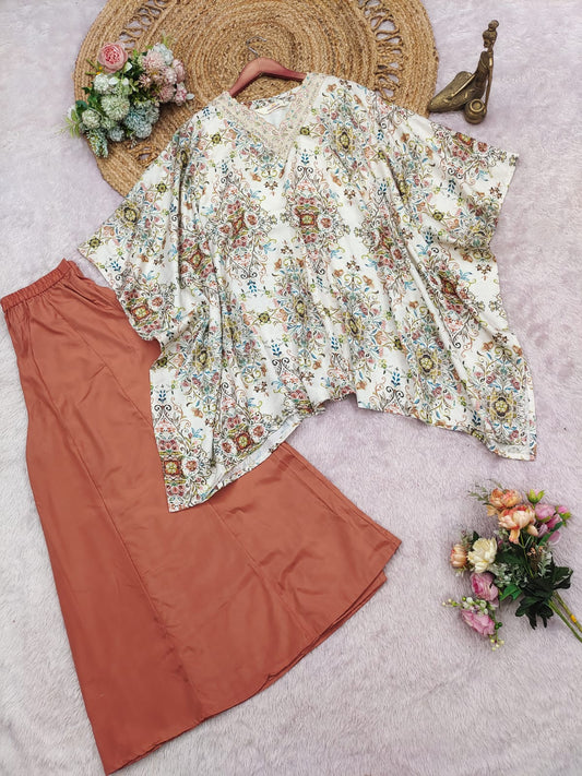 Noor Floral Sharara Set