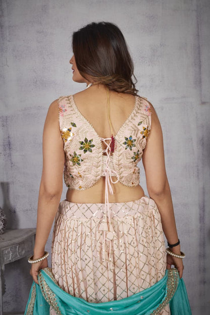 Ziyana Designer Fox Georgette Lehenga Set