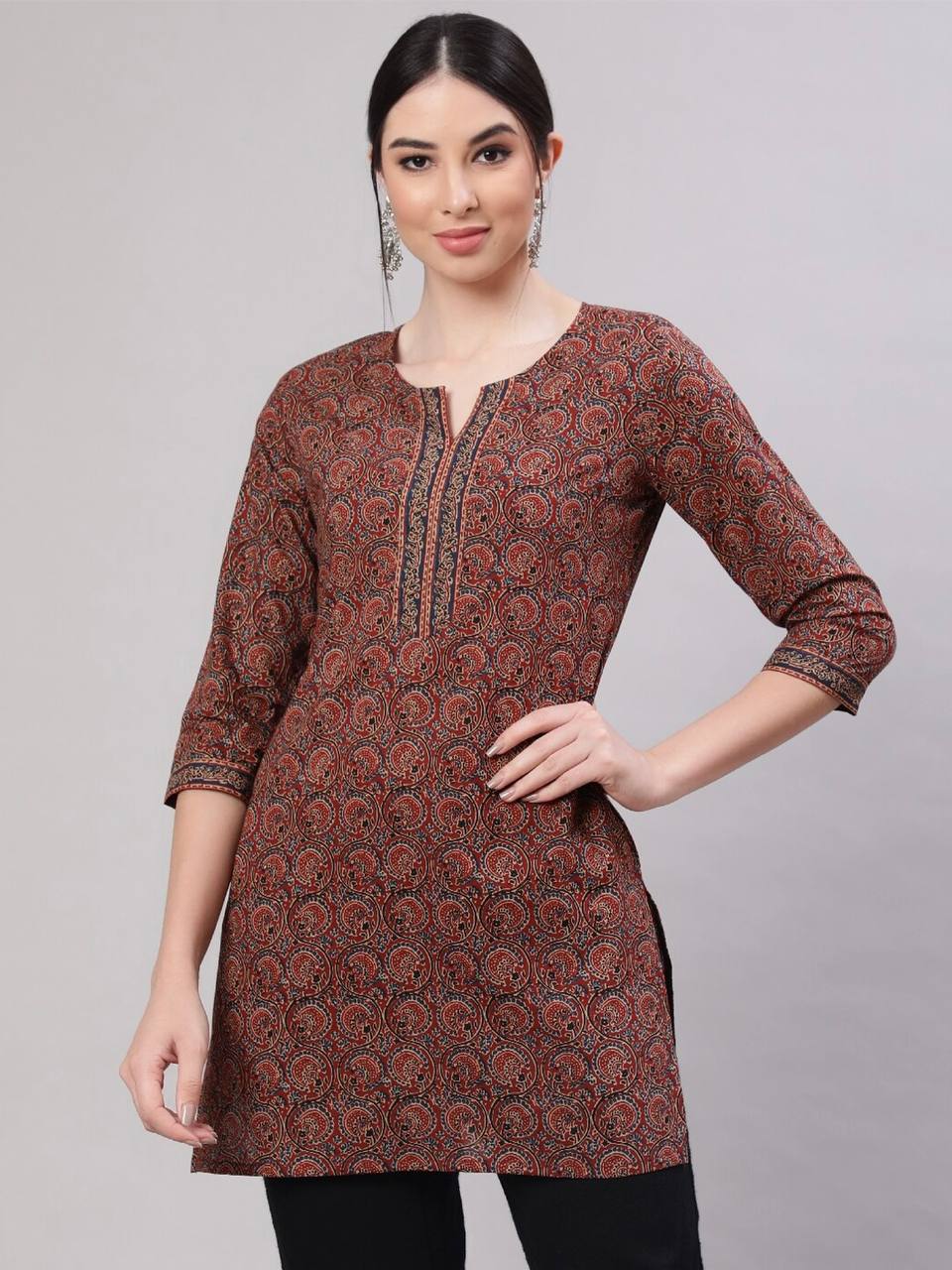 Cotton Printed Tops for Office & Daily Wear