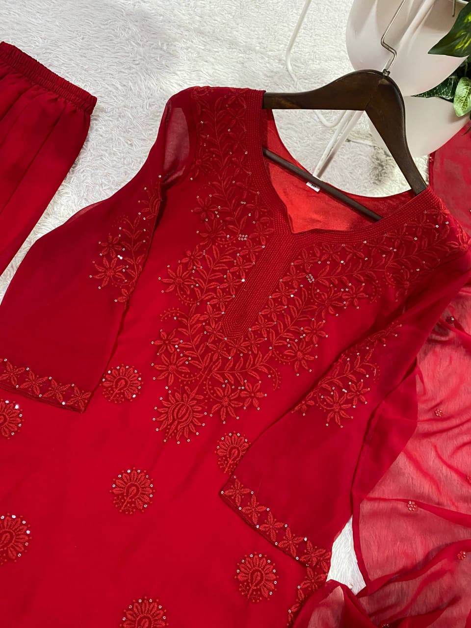 Designer Sequins Embroidered Sharara Set
