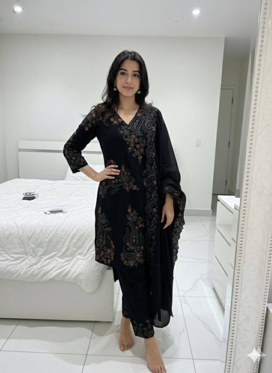 Fendy Sequins Plazzo Set