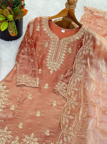 GMY Silk Family Plazzo Set