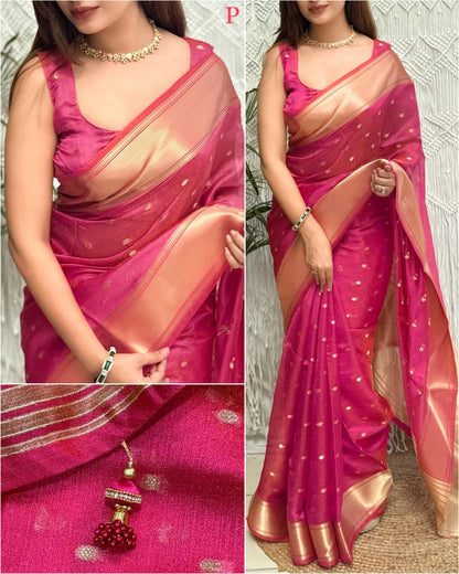 Banarasi Organza Silk Saree