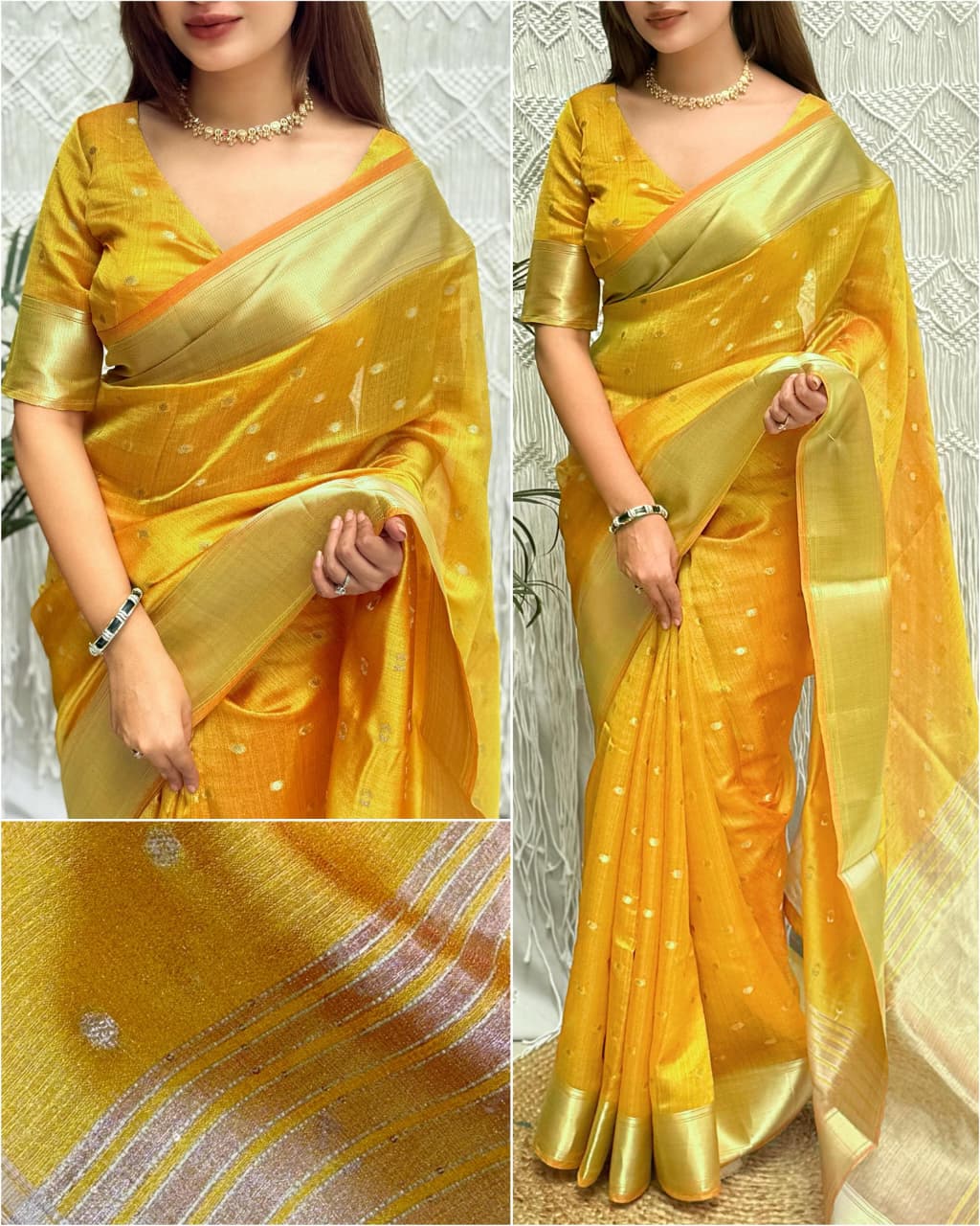 Banarasi Organza Silk Saree