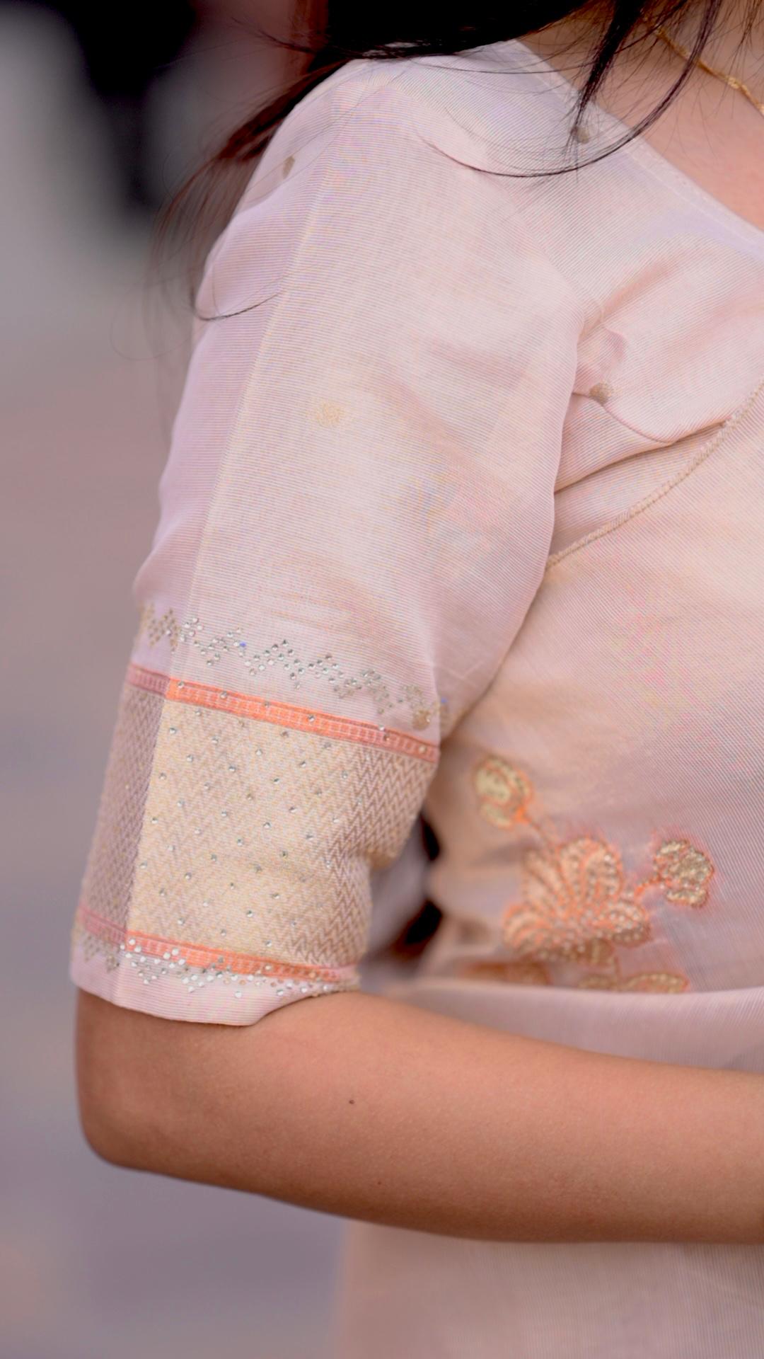 Taspa Organza Silk Swarovski Saree