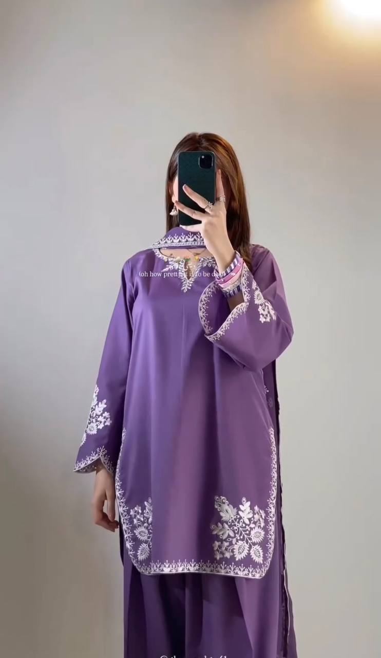 Roman Cotton Farshi Salwar Set