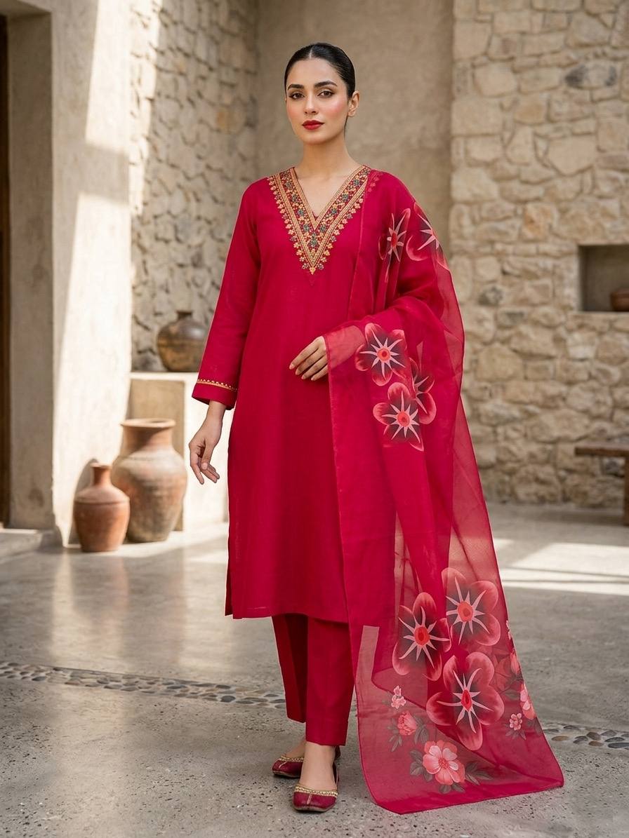 Classic Magic Cotton Suit Set