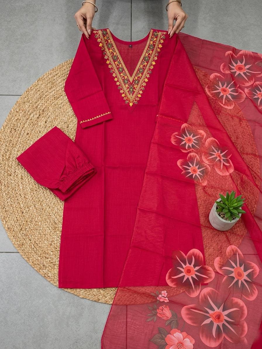 Classic Magic Cotton Suit Set