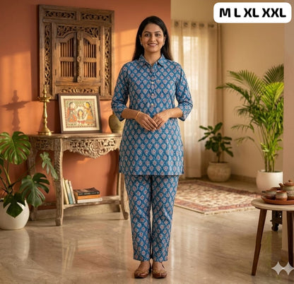 Pure Cotton Co-Ord Set