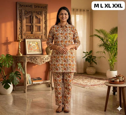 Pure Cotton Co-Ord Set