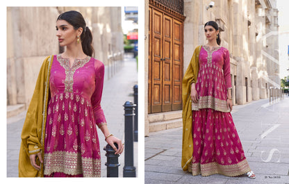 Simmer Embroidered Suit Set