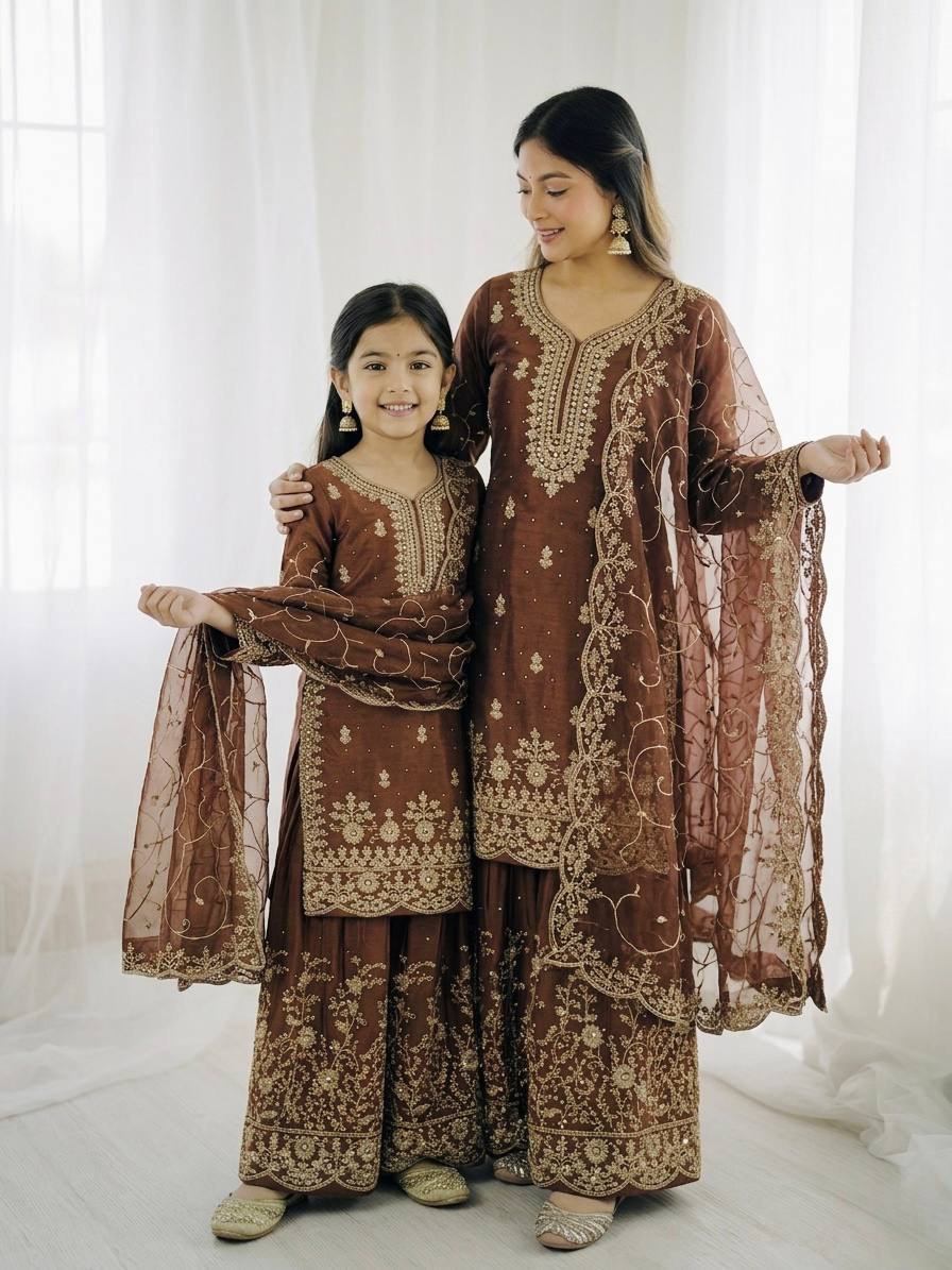 GMY Silk Family Combo Set