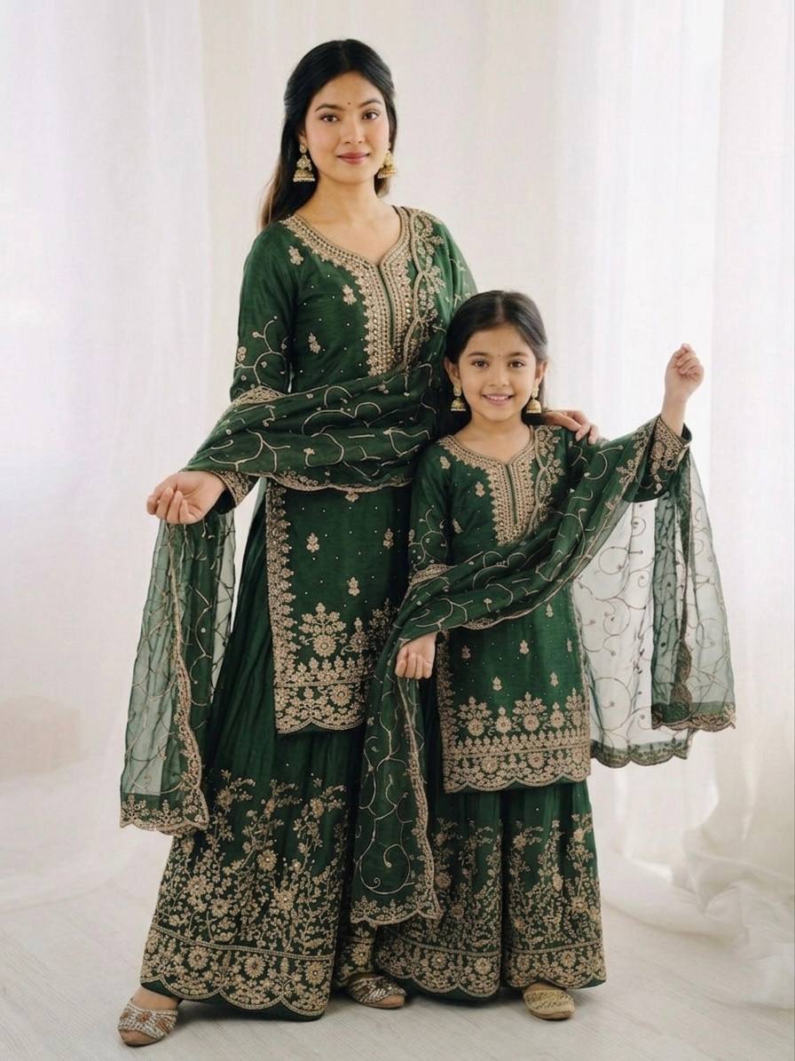 GMY Silk Family Combo Set