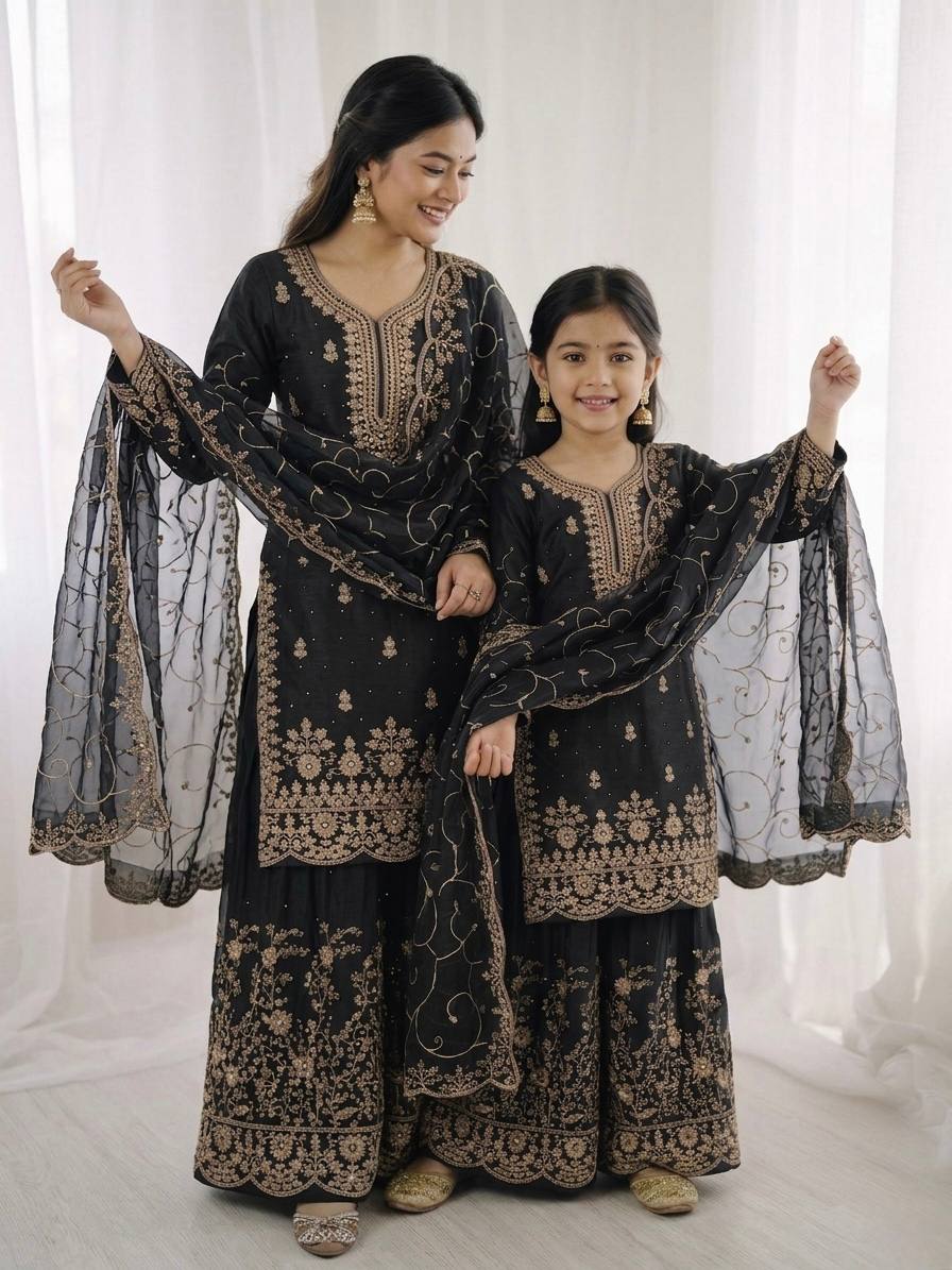 GMY Silk Family Combo Set