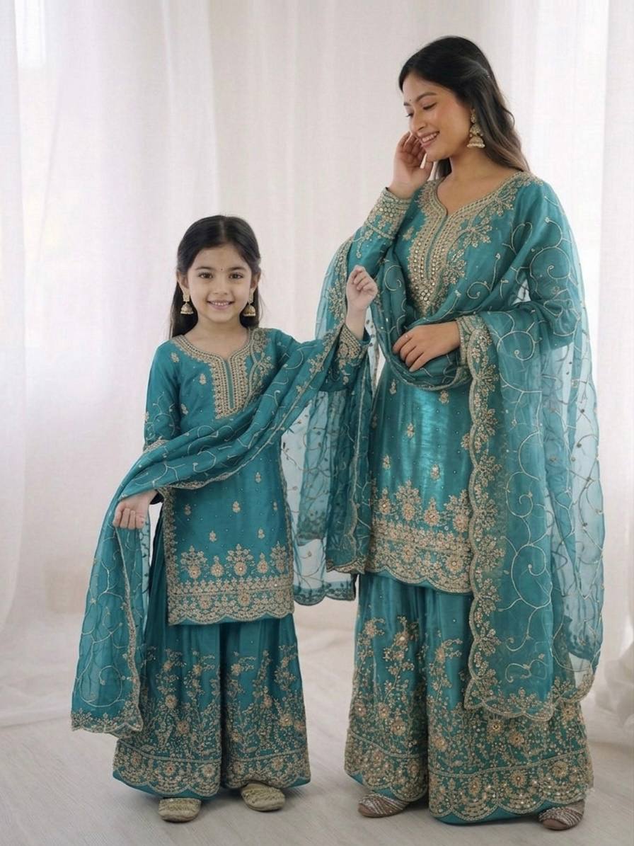 GMY Silk Family Combo Set