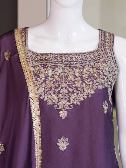 Rangoli Crush Palazzo Set