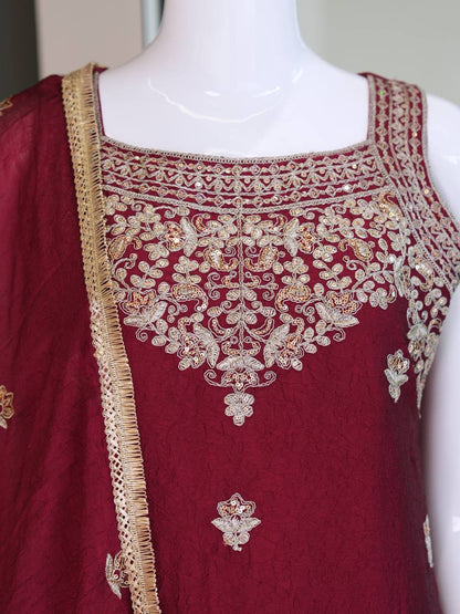 Rangoli Crush Palazzo Set