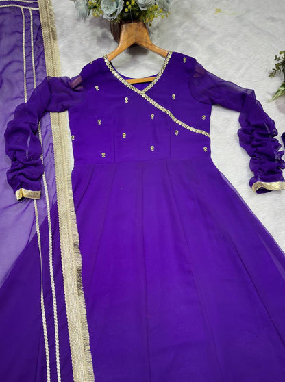 Blooming Sequins Sharara Set