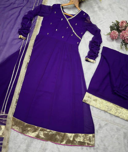 Blooming Sequins Sharara Set