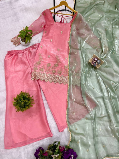 Jimi Satin Designer Suit Set