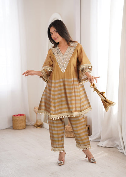 Two-Tone Tissue Co-Ord Set
