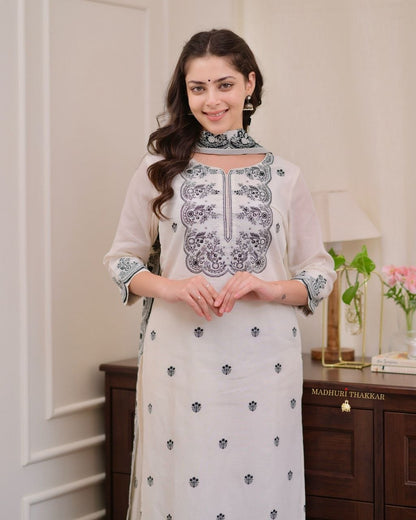 Morgan Silk Digital Print Suit Set