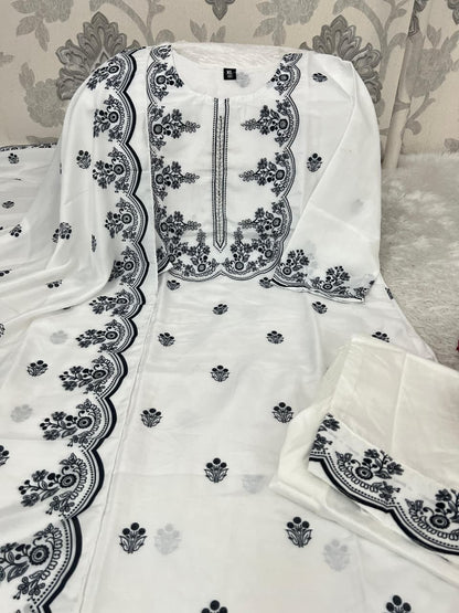 Morgan Silk Digital Print Suit Set