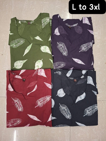 Cotton Flex Printed Co-Ord Set