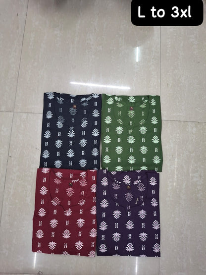 Cotton Flex Printed Co-Ord Set
