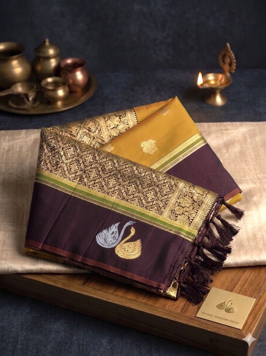 Soft Silk Contrast Border Saree