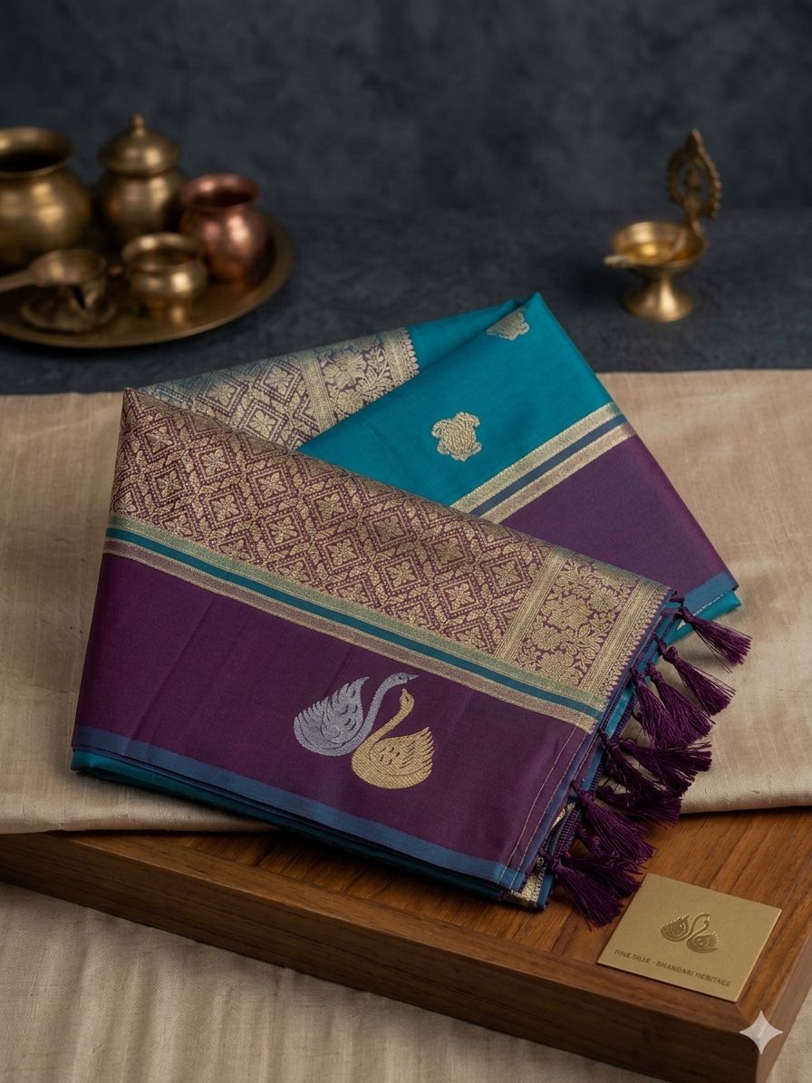 Soft Silk Contrast Border Saree