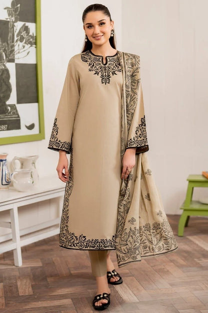 Heavy Cotton Printed Suit Set with Cotton Dupatta
