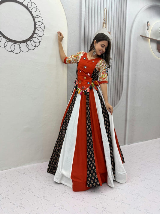 Pure Cotton Handwork Lehenga