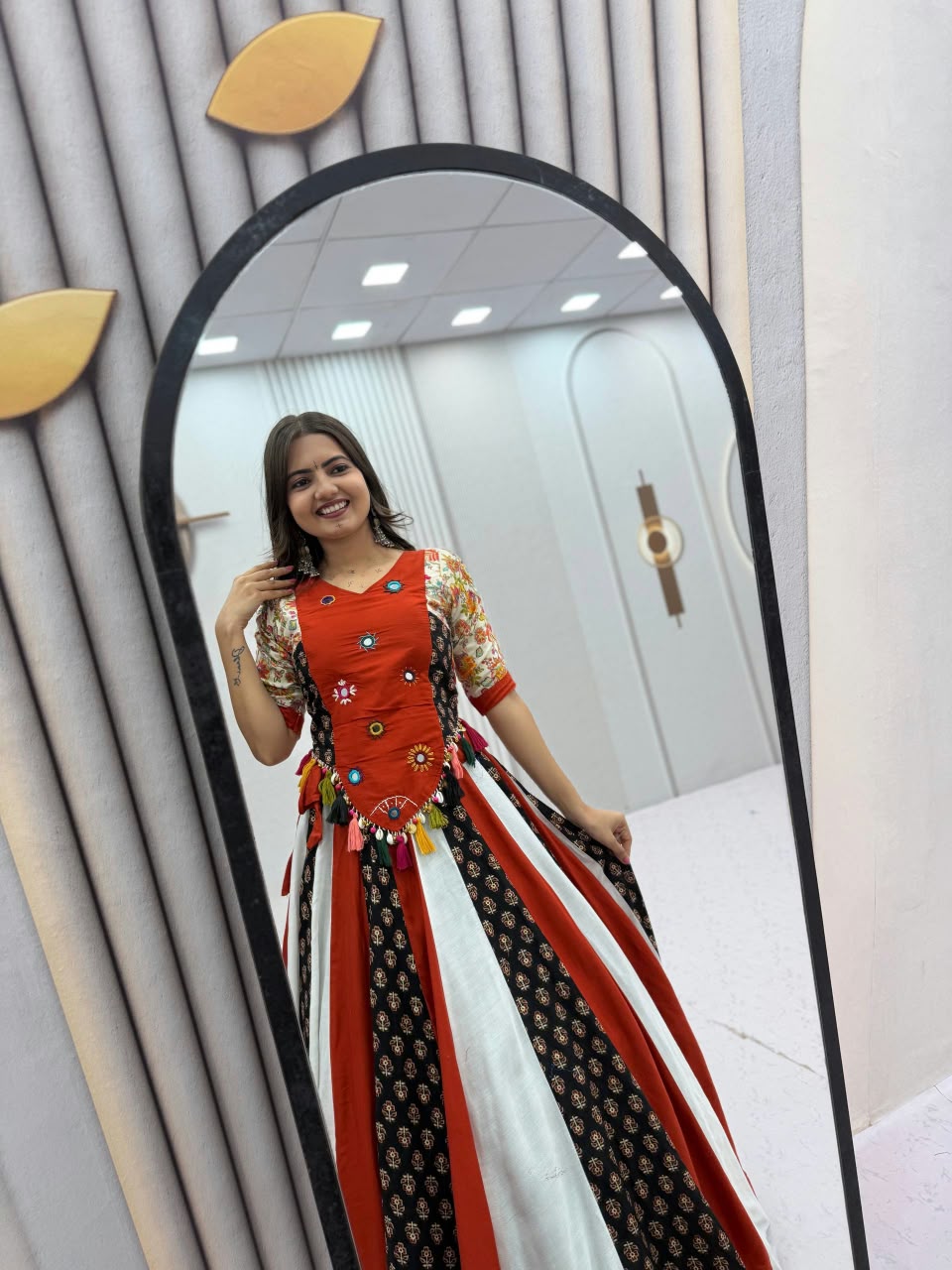 Pure Cotton Handwork Lehenga
