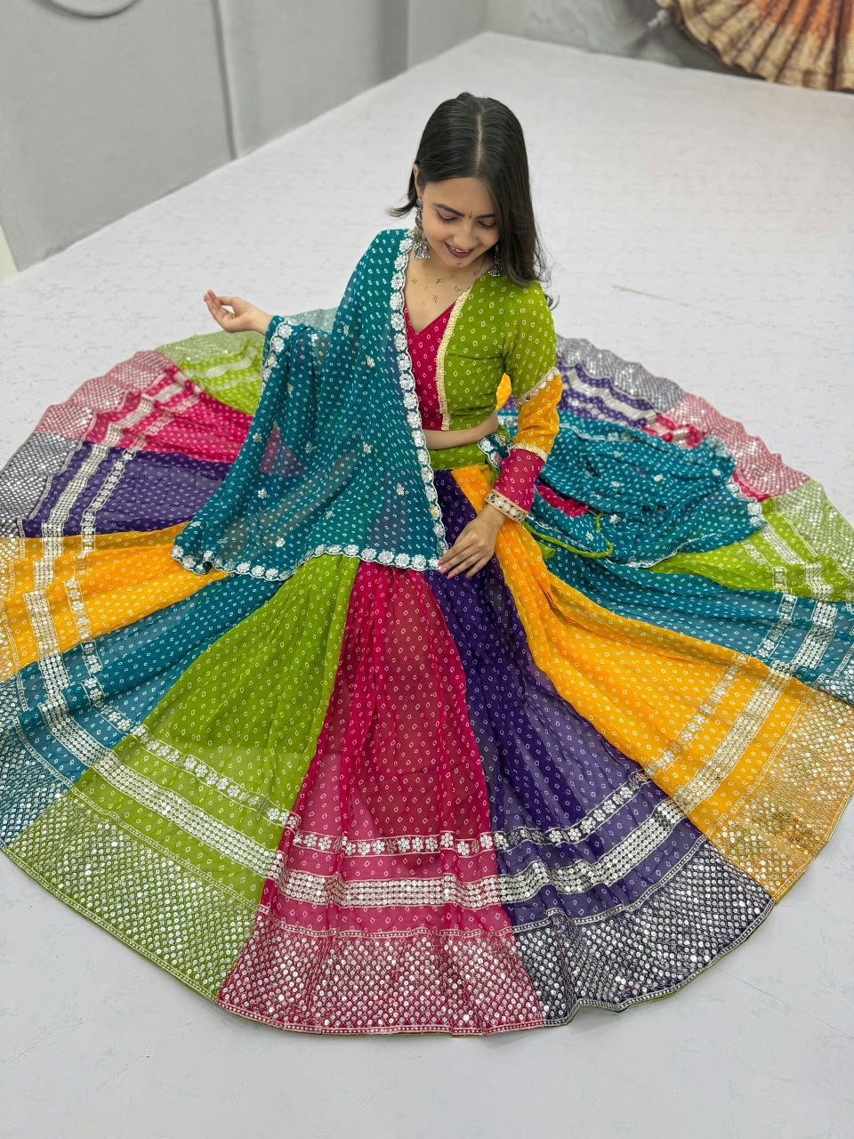 Georgette 7MM Shivansh Lehenga