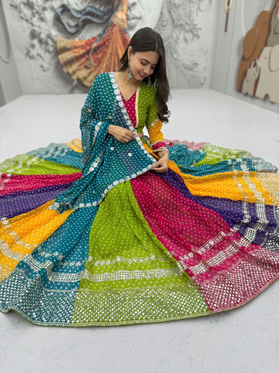 Georgette 7MM Shivansh Lehenga
