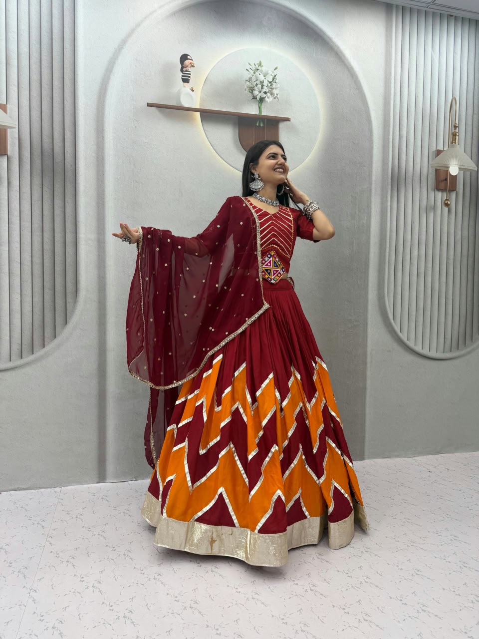 Rion Cotton Fully Stitched Lehenga