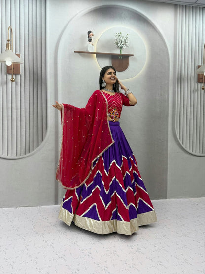 Rion Cotton Fully Stitched Lehenga