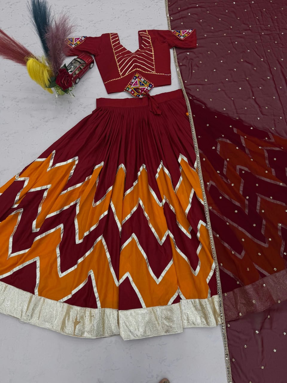Rion Cotton Fully Stitched Lehenga