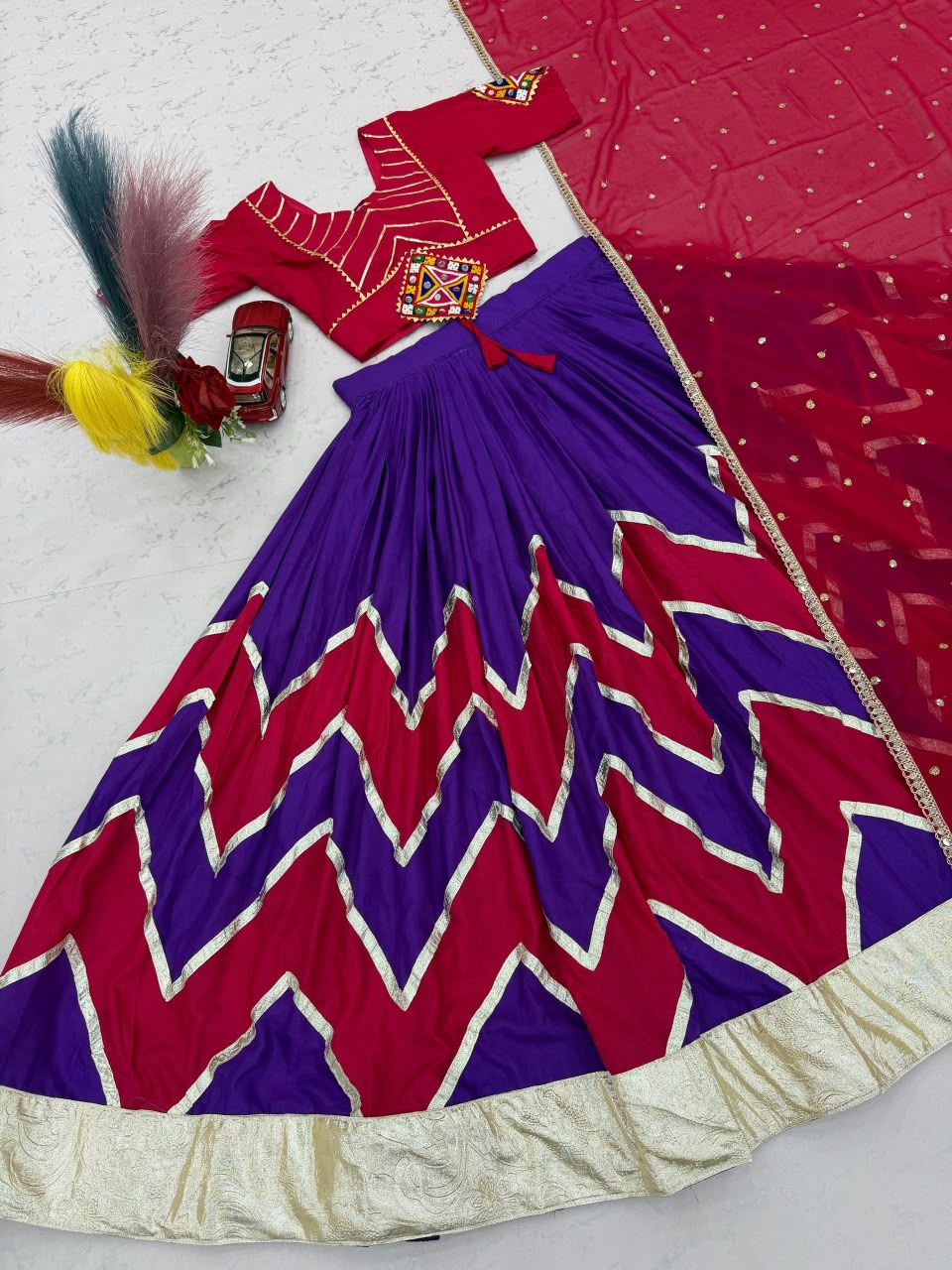 Rion Cotton Fully Stitched Lehenga