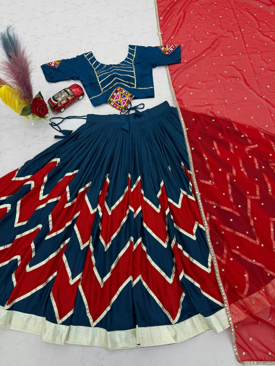 Rion Cotton Fully Stitched Lehenga
