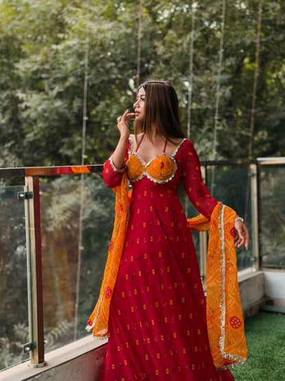 Premium Faux Georgette 3-Piece Set