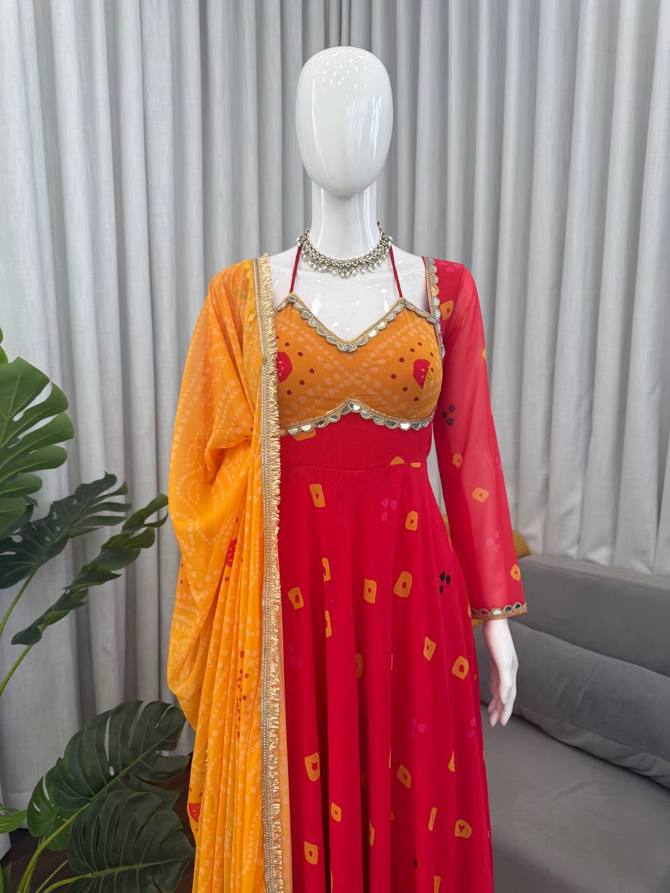Premium Faux Georgette 3-Piece Set