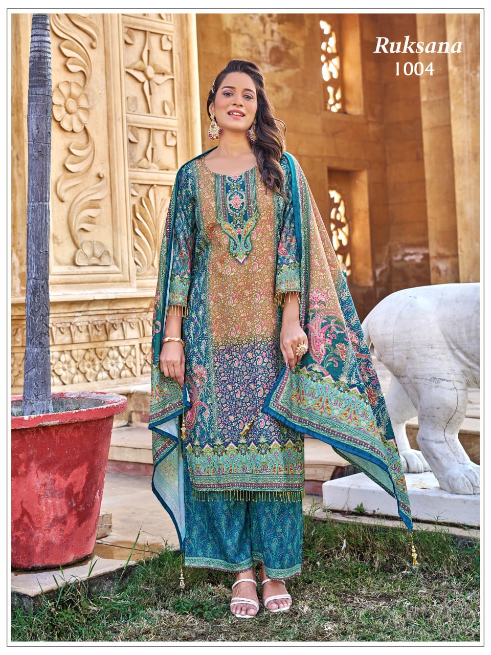 Jam Satin Suit Set